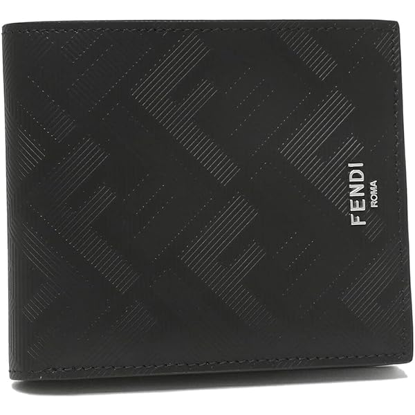 24 超美品　フェンディ　FENDI　ズッカ　ブラック　マフラー FENDI フェンディ ズッカ FF ロゴ マフラー ストール ショール